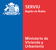 Logo del Servicio de Vivienda y Urbanización, SERVIU Región de Ñuble